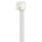 Panduit Cable Tie, 14-1/2 in L, 4 in Max Bundle Dia., White, Nylon 6/6, 50 lb Strength, 100 PK PLT4S-C10 - alternate 4